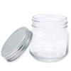 6x Square Glass Jar With Twist Lid, 170ml
