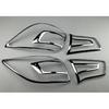 ABS Chrome Tail Light Cover Trim Kit For Kia Sportage 2010 2011 2012 2013 2014
