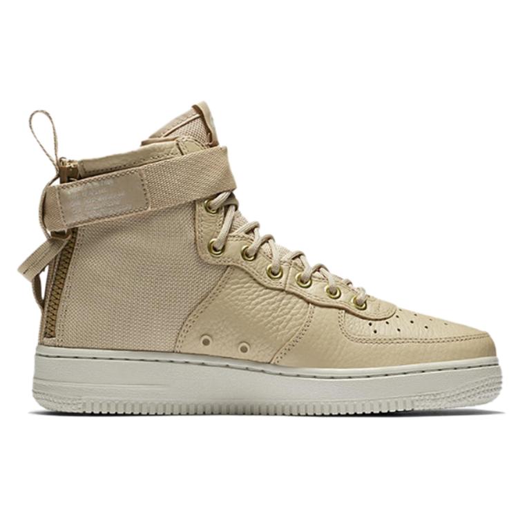 New Nike Sf Air Force 1 Mid Mushroom Women's AA3966-200