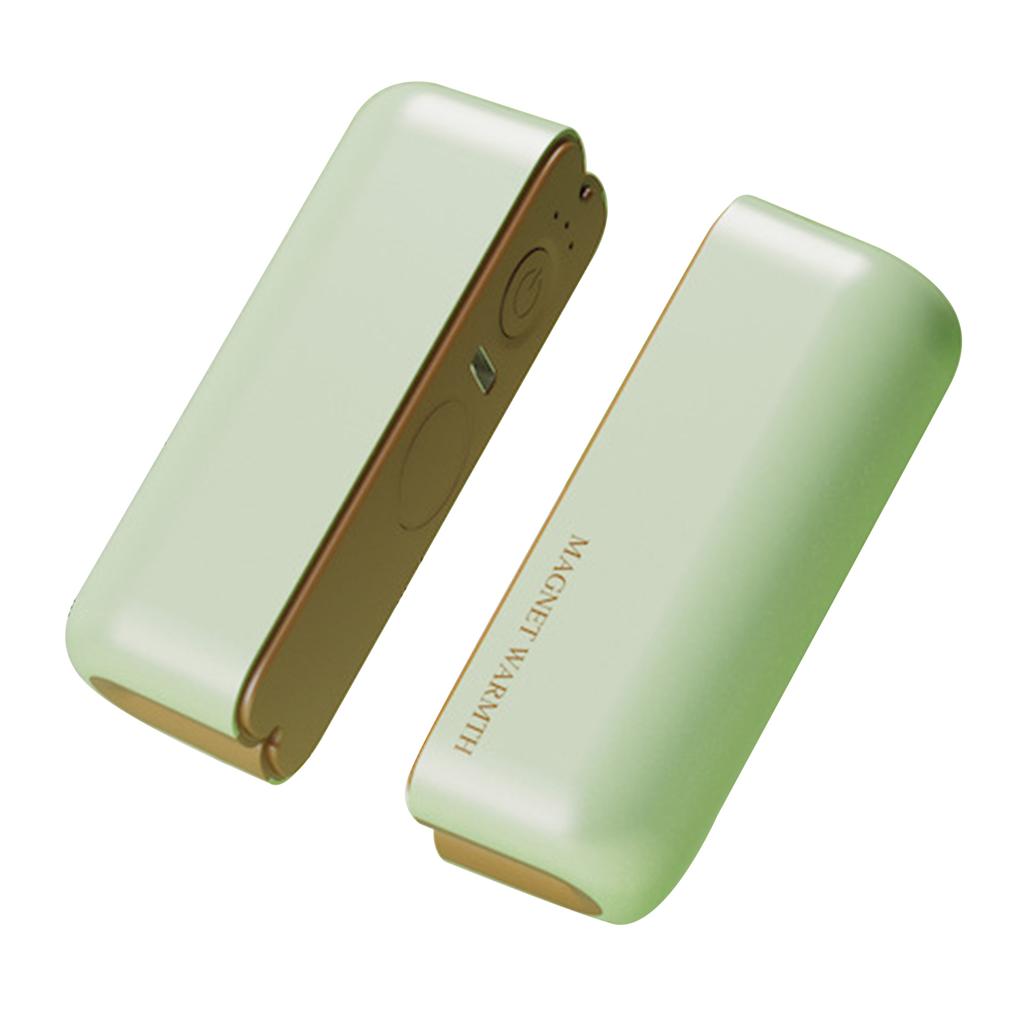 Rechargeable Hand Warmer Split Design Compact Portable Rechargeable For On-the-Go Comfort Office Desk Daily Commute Comfort