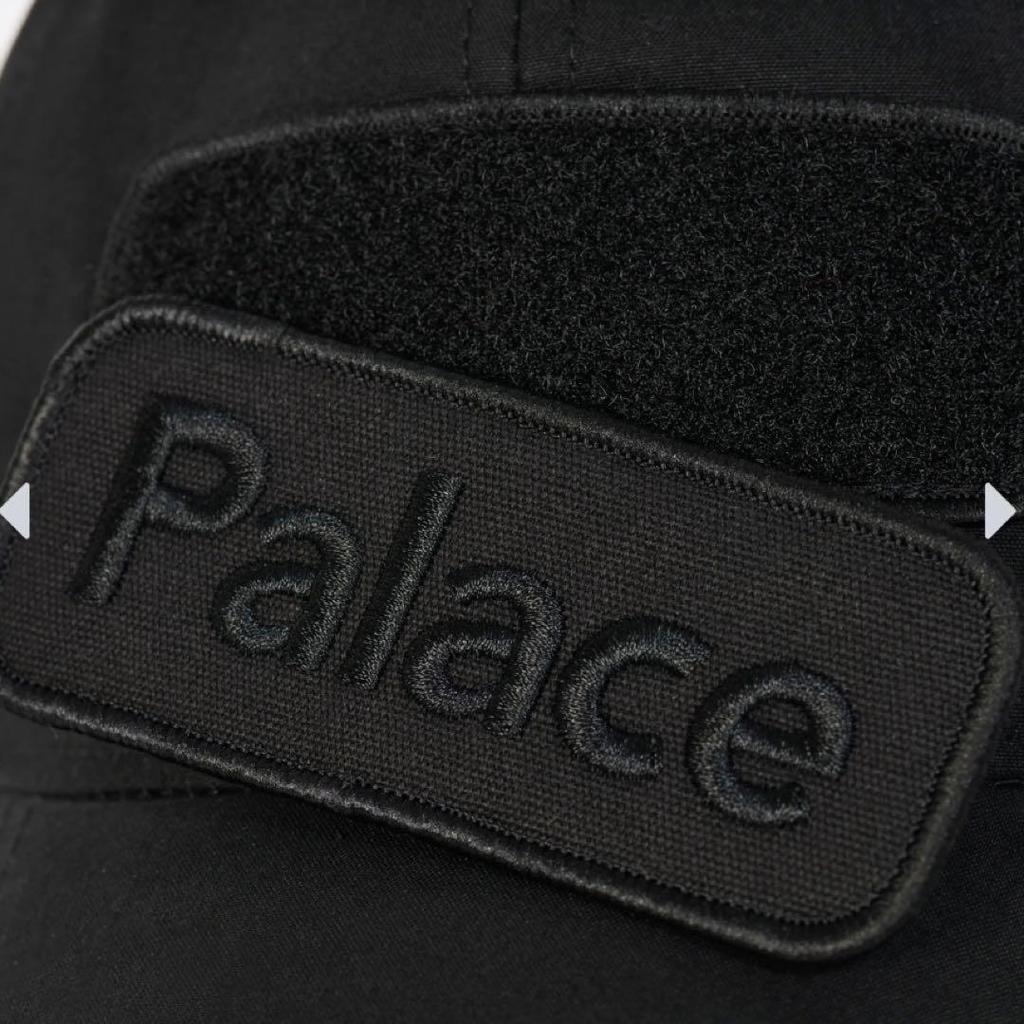 Used PALACE BARBOUR CAP BLACK