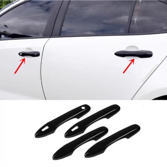 Bright black Car Side Door Handles Cover Trim For Toyota Corolla -2026