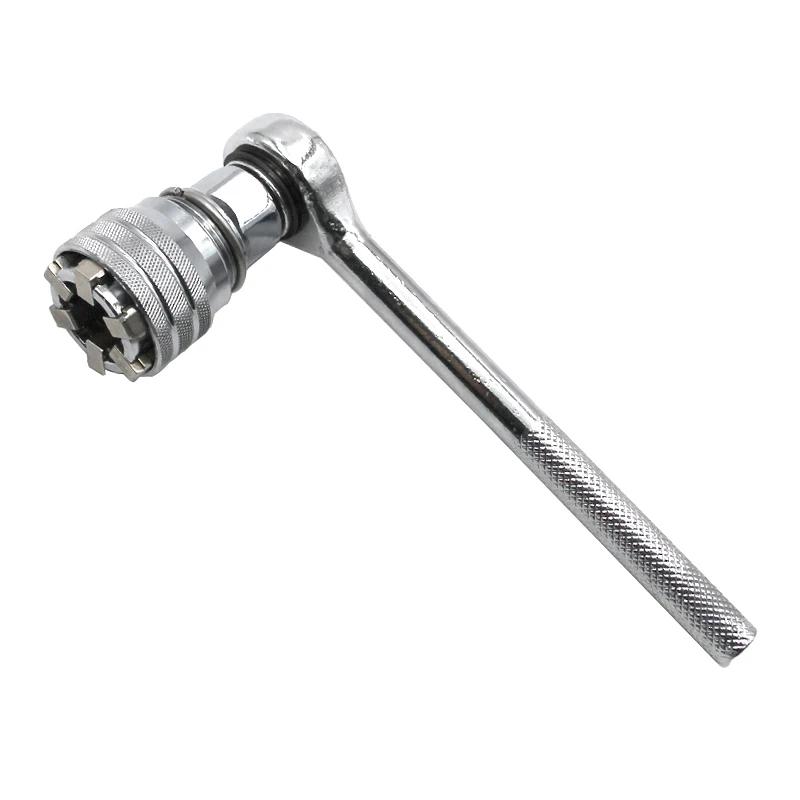 Adjustable magic socket multifunctional hexagonal socket ratchet wrench hand drill screw tightening tool accessory set