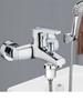 High Output Modern Universal Hand Shower Water Filter with Chrome Finish for Bathroom Faucet Accessories