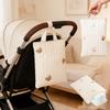 Katoenen Baby Luiertas Luiertas Reizen Kinderwagen Opbergtassen Zuid-Korea's Ins Schattige Berenborduurwerk Mama Tas Handtassen