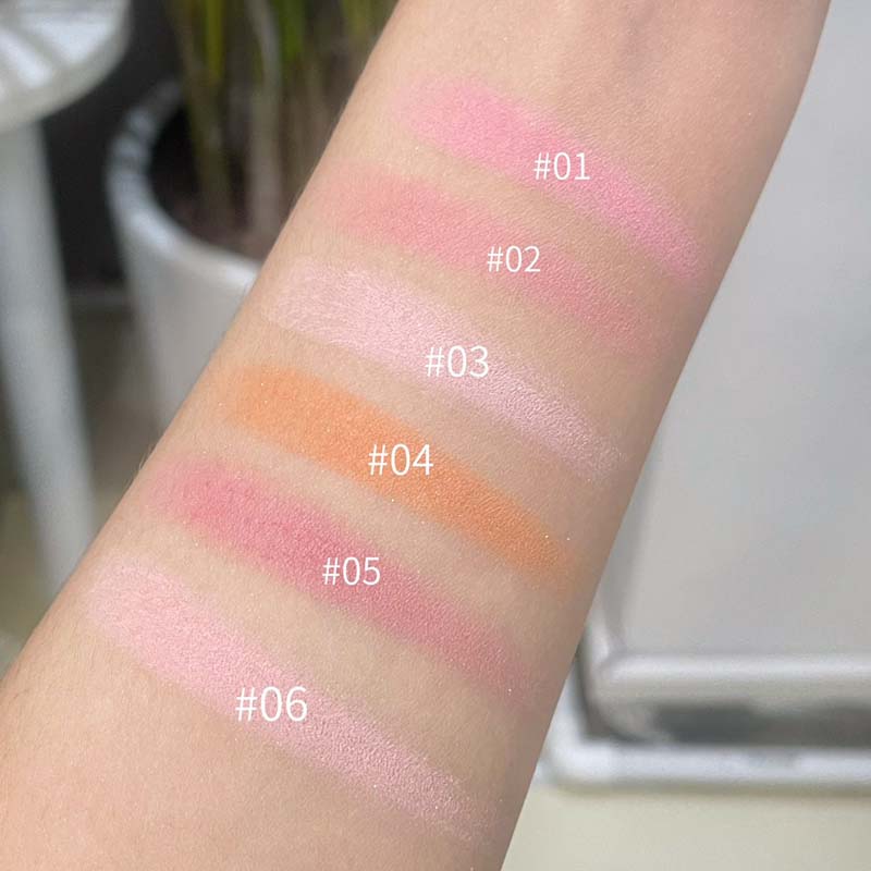 HERORANGE Dolce e Selvaggio Viso Piacevole Blush Rilievo Schiarente Polveroso Fine Shimmer Opaco Palette Rouge