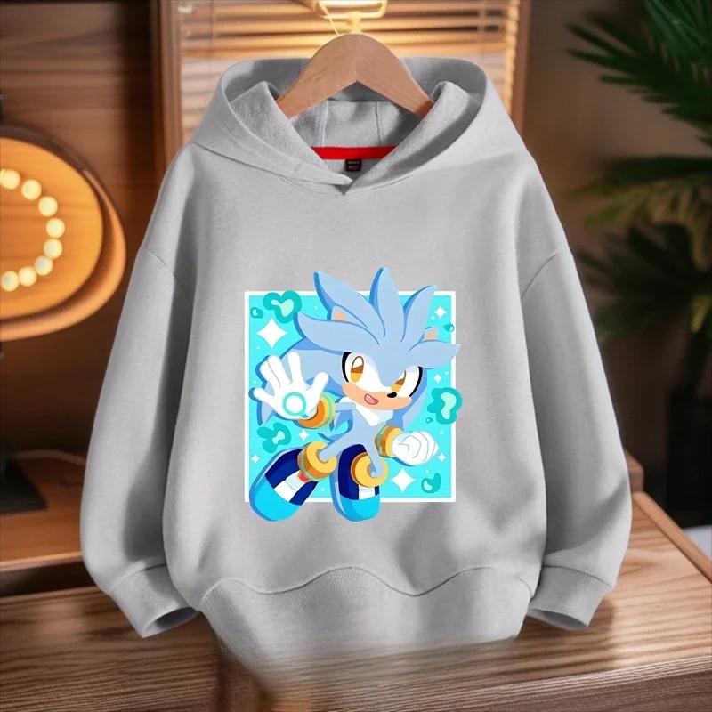 Fashion Children's Clothing Casual Sweatshirt Cartoon Printed Versatile Hoodie Sweatshirts Boys