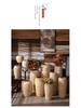 Handmade Retro Nostalgic Large Ceramic Floor Vase – Coarse Pottery Feng Shui Decor for Living Room or Hotel.