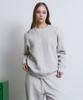 ADERNM Granma Cable Sweatshirts (Beige)