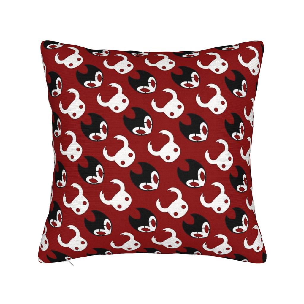 Hollow Knight Quadratische Kissenbezüge Polyester Auto Action-Abenteuer Kissenhülle Kreative Dekor Kissenbezug 4545