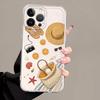 Case for iPhone 17 Pro Max 15 11 16 12 Mini 14 Plus 13 Pro 7 8 XR XS Max Air Soft Phone Cover Beach Travel