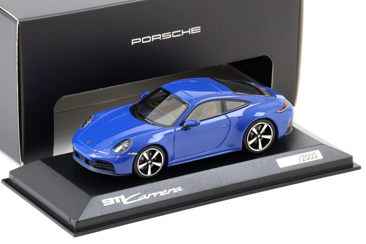 Porsche Custom Scale Porsche 911 Carrera 2025 Model 1/43 (Blue) 992/2
