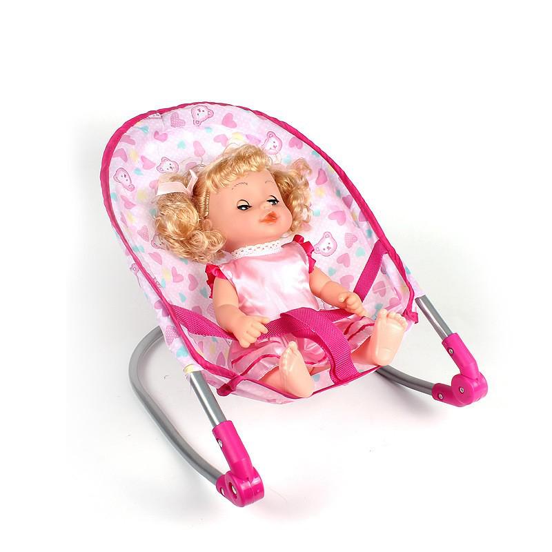 Kids' Dollhouse Play Area Lightweight Stroller with Doll