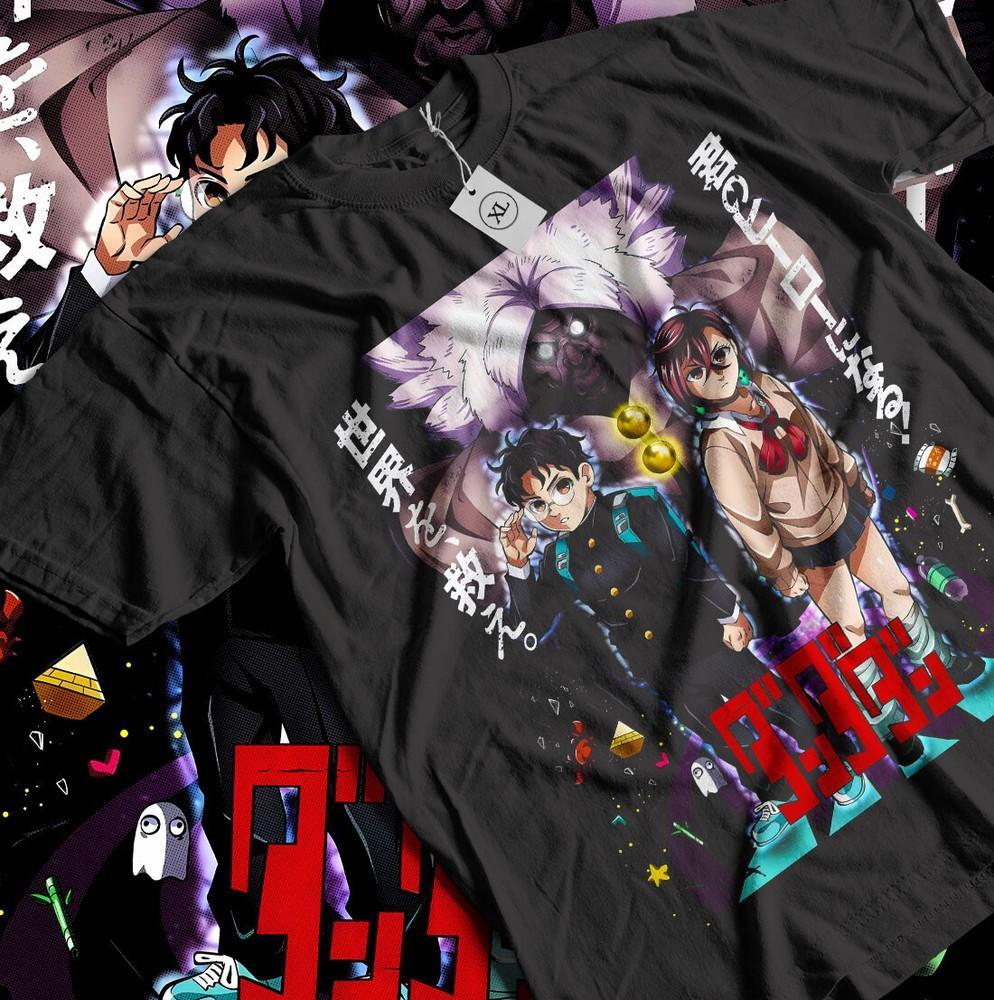 Dandadan Okarun T-shirt Okarun Momo Ayase team Gift Exclusive Shirt All Size Unisex T-Shirt XL
