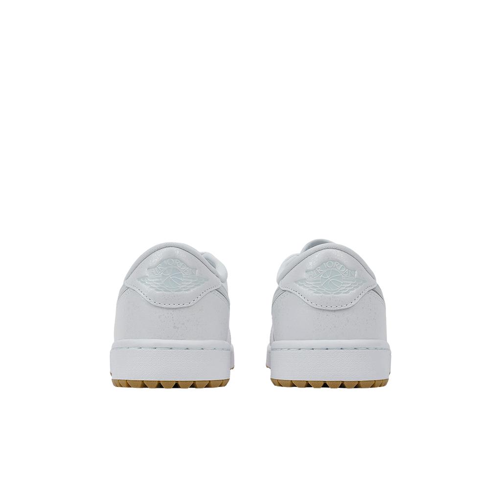 Air Jordan 1 Low Golf White Gum Men Sneakers Pure-Platinum Gum-Medium-Brown DD9315-111