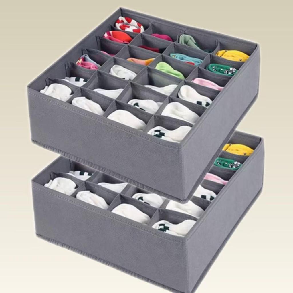 Cross-border Non-woven Underwear Organizer Set: 4-Piece Storage for Bras, Socks, Underwear