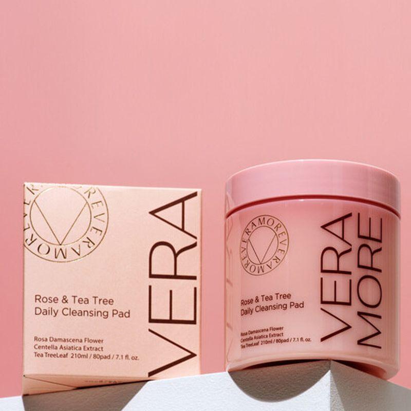 Rose & Tea Tree Daily Cleansing Pads 70 Sheets