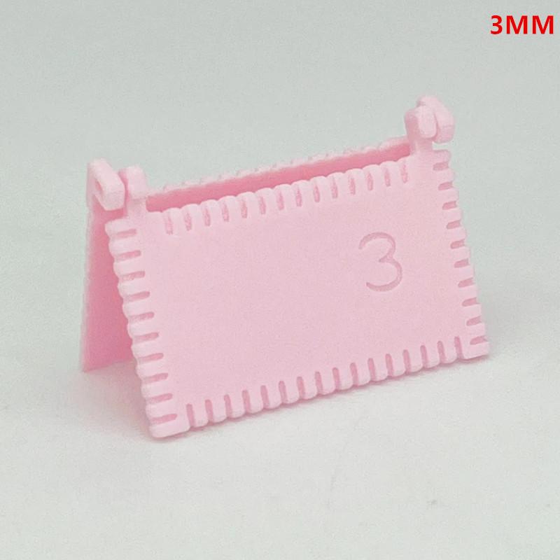 

1/3 шт. шаблон для шиття для послідовних стібків 3/4/5 мм інтервал точного шиття інструмент для вишивки тканиною та шкіряними виробами