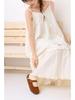 Neues Koreanisches Damen Baumwoll-Stickerei Lagen-Camisole-Weste - Frühling/Sommer Japanischer Stil Lockerer Schnitt.