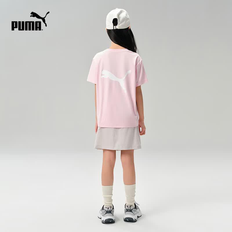 Puma Kids' Summer Moisture-Wicking Short Sleeve T-Shirt