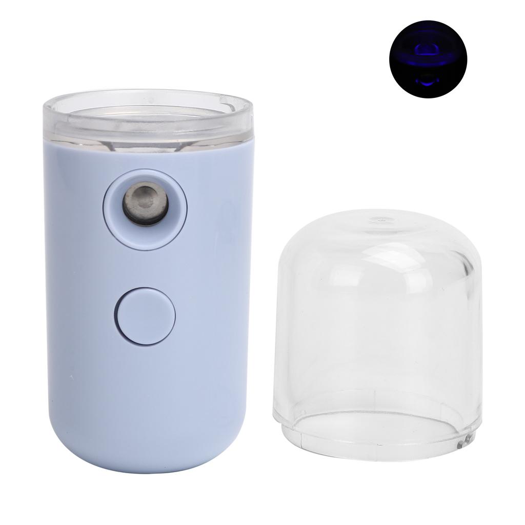 Handheld Face Mist Sprayer Rechargeable Moisturizing Hydrating Face Humidifier SprayerLight Purple