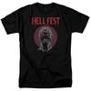 Hell Fest T-Shirt Zombie Logo Schwarz