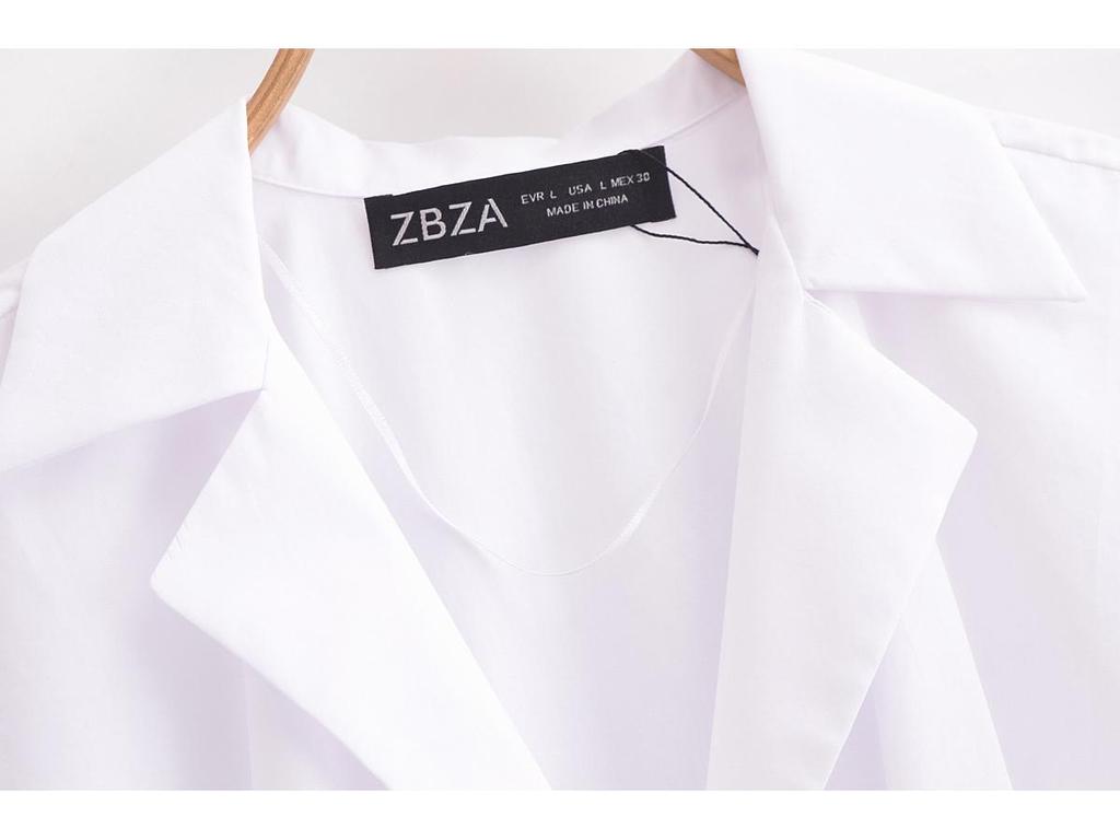 Spring 2025 Women's European & American Style Slim V-Neck Casual Shirt