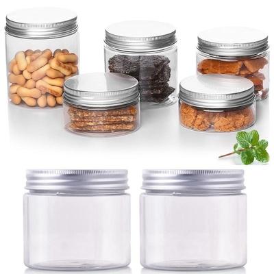 50ML-250ML Tappo in alluminio Cosmetico Tin Pot Balsamo per labbra Contenitori Olio Cera Em