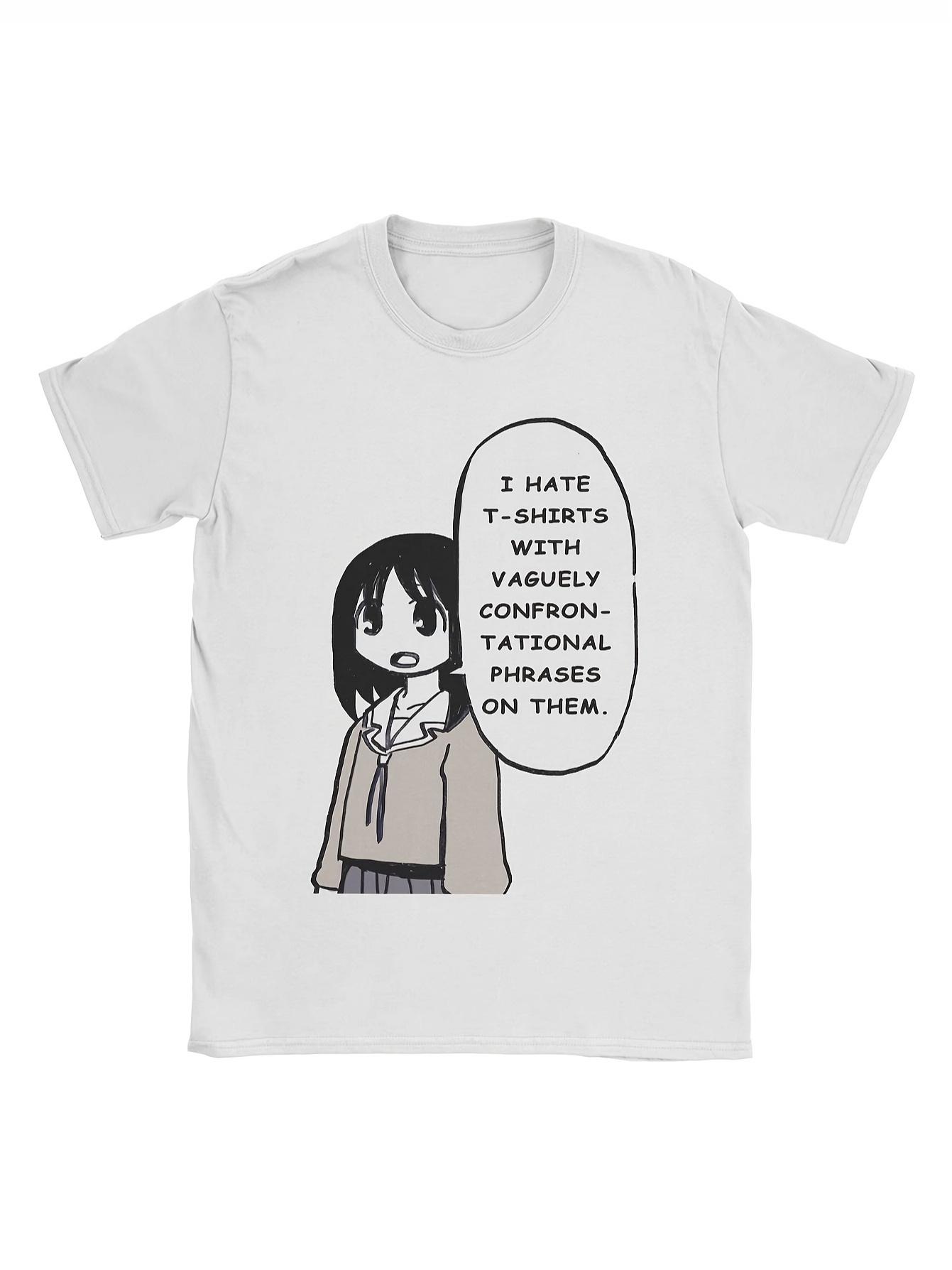 Men S Ayumu Osaka Azumanga Daioh Anime Graphic Tee - Features Japanese Characters & Text S