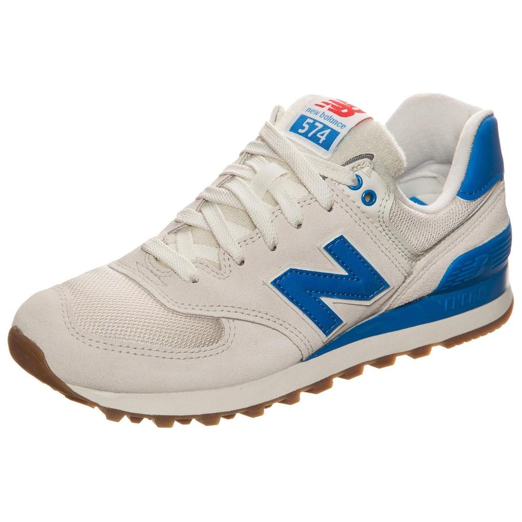 New Balance Nb 574 Classic Retro Mesh Low Top Casual Running Shoes Women Sneaker Sea-Salt-White WL574RSB