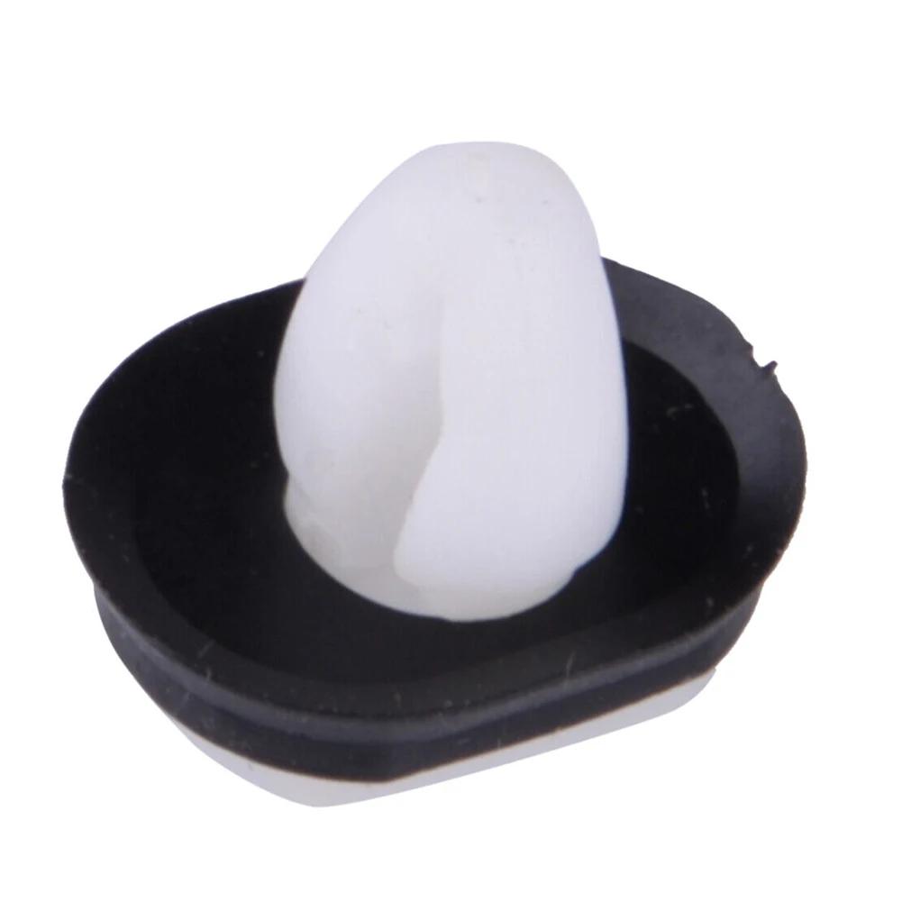 20 Stück Türverkleidungsclips für Fiat Ducato 71728806 8565.43 856543 Weiße Nylon-Clips Auto-Befestigungsclips