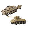 WK2 Militär Armee Soldaten Zweiter Weltkrieg Sd.Kfz.234 Schweres gepanzertes Fahrzeug Modellbau Bausteine Ziegel MOC Kinderspielzeug zum Selberbauen