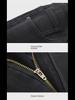 Seiko Men's Slim Elastic Black Jeans - Size S, Perfect for Students & Nightclub Wear