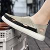 Men's Fashion Leisure Sandals Male Summer Breathable Trendy Casual Shoes Lightweight and Comfortable Wide Toe Shoes
