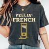 Feelin French Guillotine Tshirt, Anti Capitalism Shirt, Social Justice Sweatshirt, Liberal Leftist Gift, Revolution Tee, Resistance Crewneck