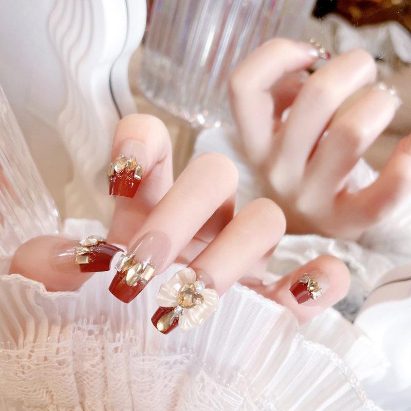 

New Year Rhinestone Bow Nail Art Patches – Advanced Pure Desire Style