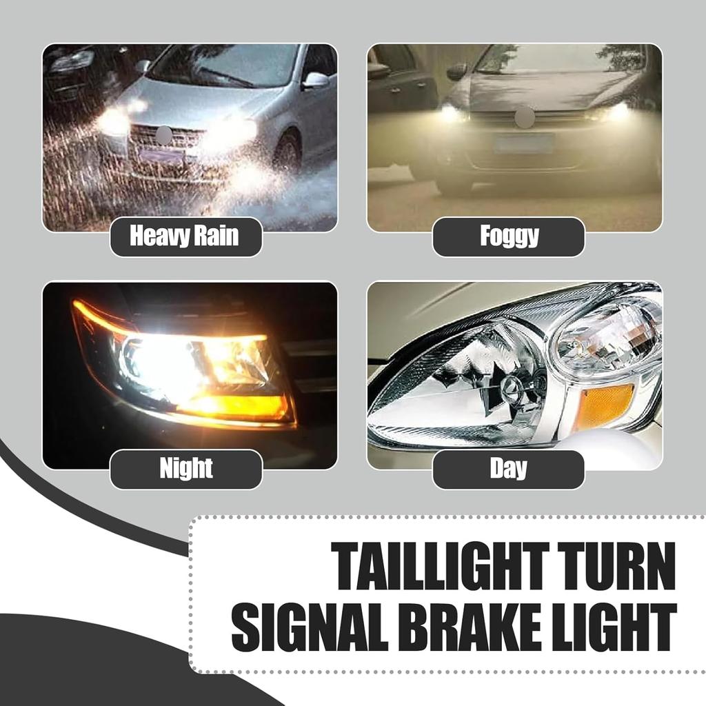 10 Pack Car Trument Light Bulb, 3157 Brake Light Bulb, 12V 21/5W Automobile Lighting Replacement Accessory, Universal For Most Cars, Trucks And Vans