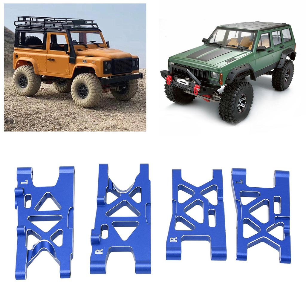 RC Front Rear Suspension Arms Set Professional Aluminium Alloy Front Rear Arms for Mojave 4X4 4S 1Celsius8 RC Car