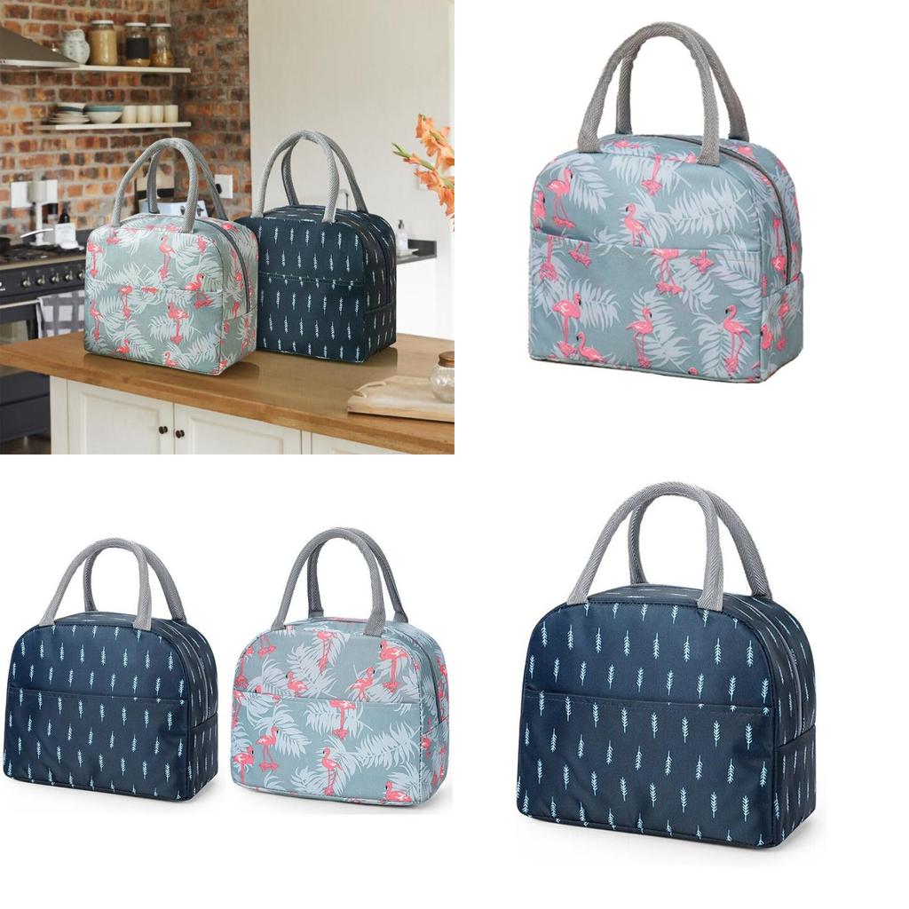 Portable Lunch Bag Insulated Cooler Thermal Food Storage Box Tote For Adults And Kids