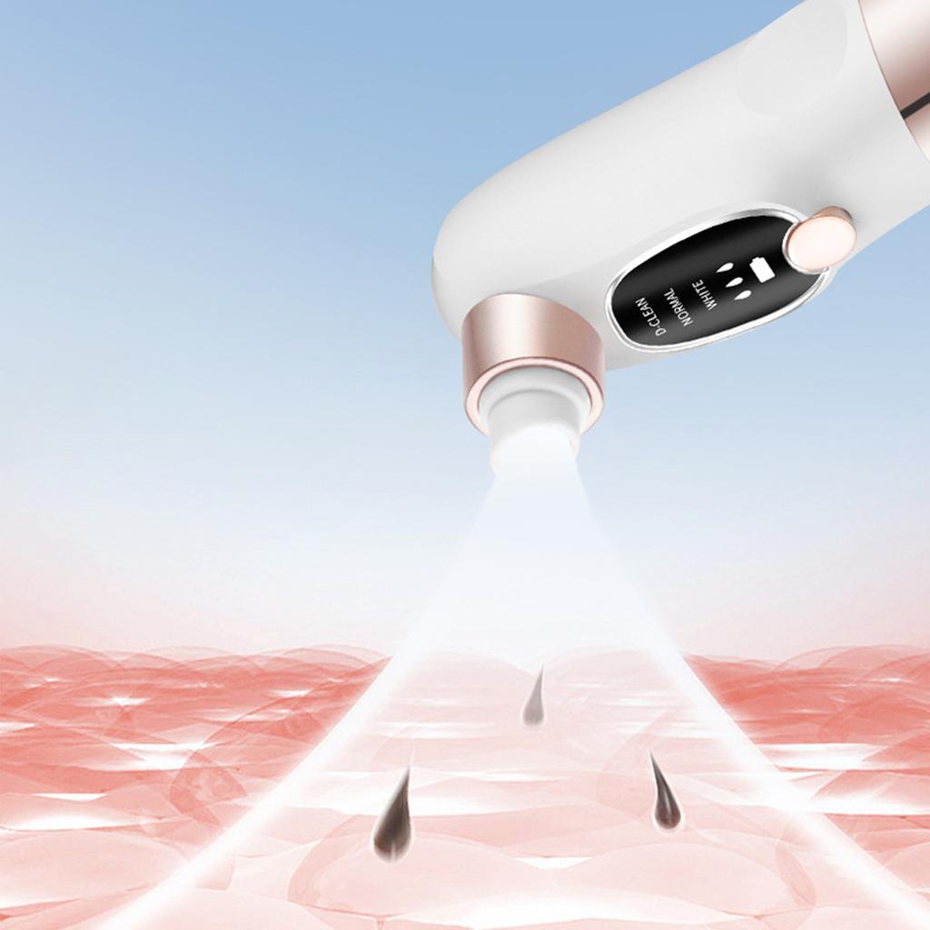 Blackhead Blemish Removers Extractor Water Cycle Pore Vacuum with 3 Suction Powers 6 Probes for Whiteheads Dead Skin Acne