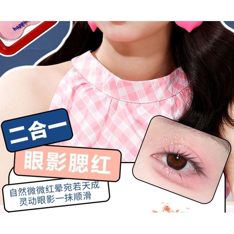 xixi - A Flip Eye Shadow Blush Palette - #4 Sweet Pink Purple