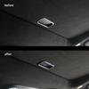 Roof Skylight Handle Bowl Cover Trim Bezel For Dodge Charger 2011+ Carbon Fiber