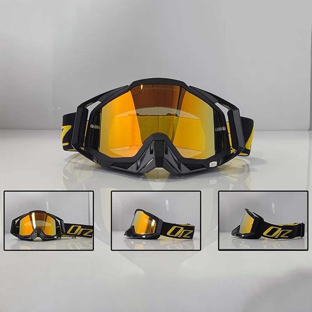 [Pazzfre] Motocross goggles, dustproof and windproof | UV protection, anti-fog,