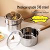 316 Stainless Steel Non-Stick Baby Food Pot with Steamer – Extra Thick All-in-One Cooking & Noodle Pot