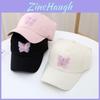 Schmetterling Rosa Kinder Baseballkappe Mit Sonnenschutz Und Atmungsaktivem Polyester Für Den Sommerlichen Außenbereich