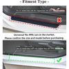 No Adhesive Magnetic Car Door Sill Protector, Anti-Scratch Carbon Fiber Door Entry Guard, Universal Door Threshold Protector Cover Fits For Most