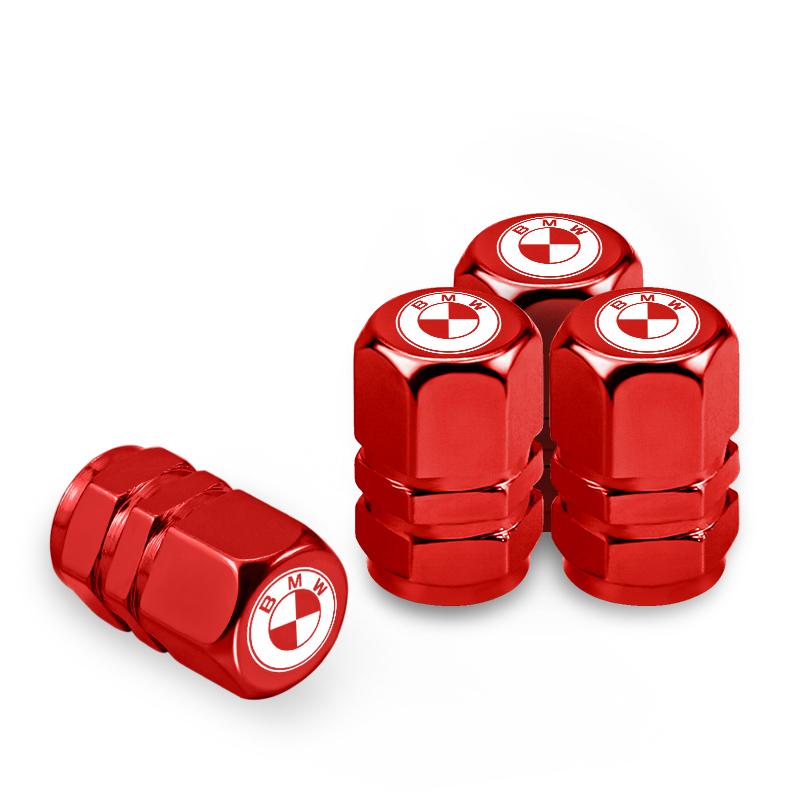 2026 Hot 4Pcs Metal Car Tire Valve Core Cap Wheel Valve Cover For BMW G30 G20 G05 F30 F10 E90 F20 E60 X4 X5 X6 G20 G05 G11 E48 Auto Parts GK3