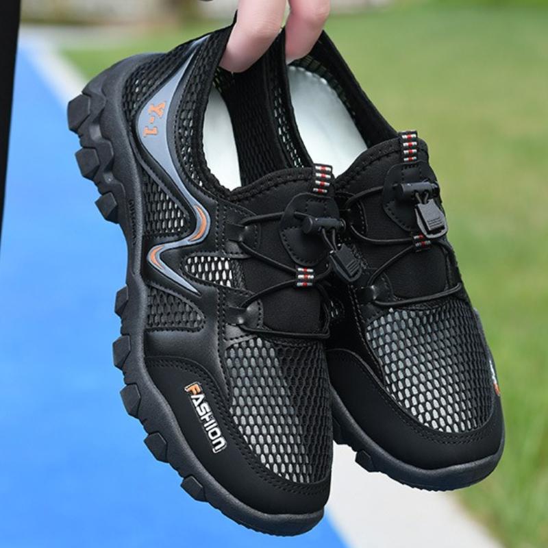 Shoes for Men 2026Summer New Mesh Breathable Casual Shoes Quick-Dry Aqua Wading Shoes Outdoor Non-Slip Hiking Shoe Mens Sneakers