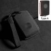 In-stock  Full-cover Suede Car Key Fob Case, Suitable for Volvo S60, S90, XC40, XC60, XC90 High Quality Keychain Accessory