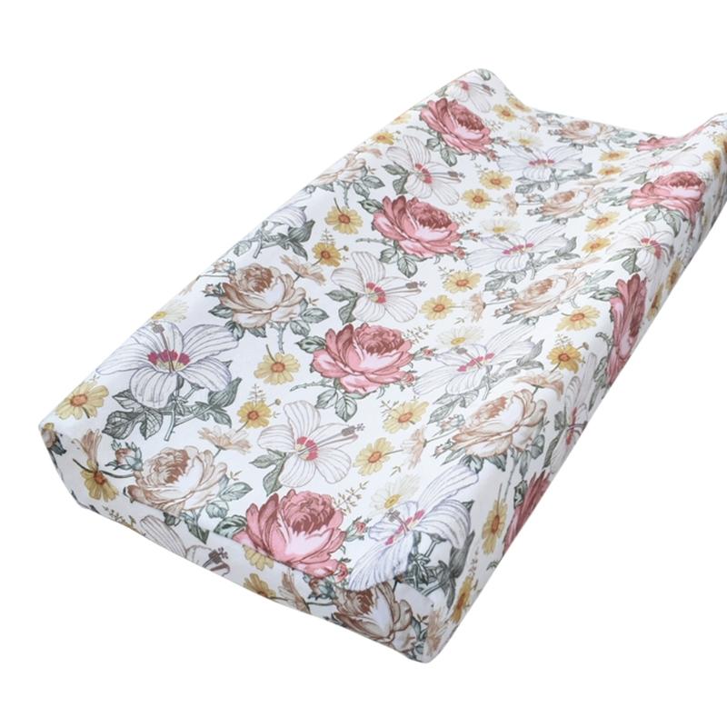 Printed Nappy Changing Pad Sheets Cover Soft and Comfortable Baby Diaper Changer Cushion Sleeve Protective Case